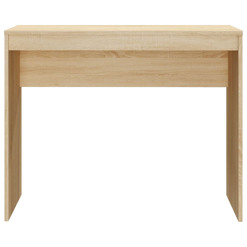 Desk, sonoma oak, 90x40x72cm, engineered wood