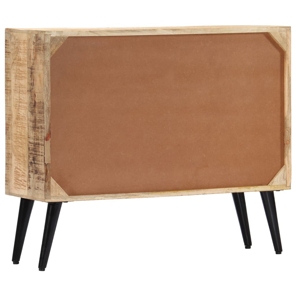 Sānu skapītis, 88x30x73 cm, masīvkoka mango koks