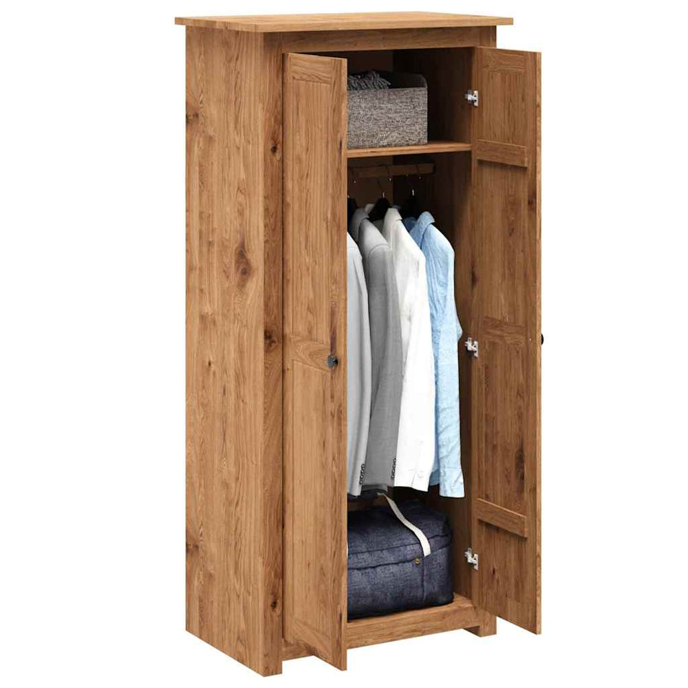 Wardrobe Panama, 80x50x171.5 cm, solid pine wood