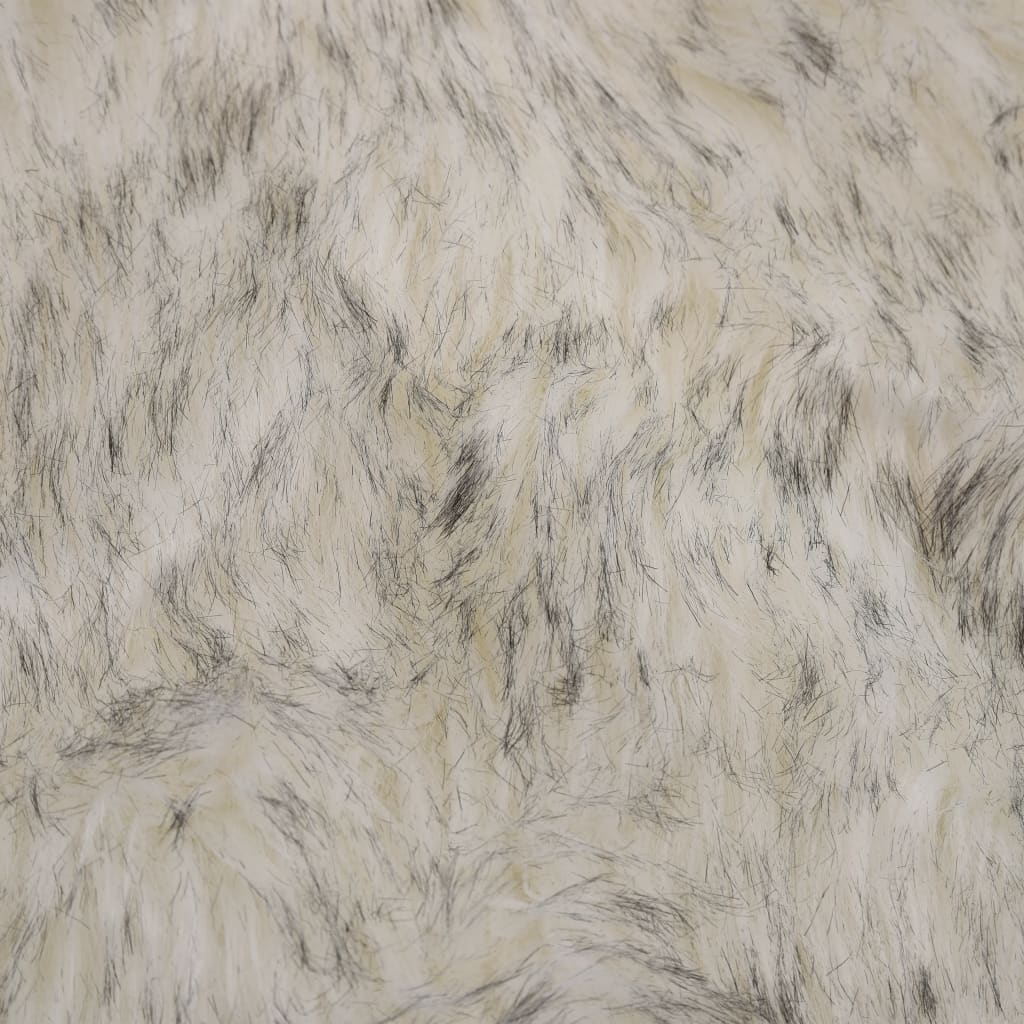 Rug, grey-white, 60x90cm, artificial sheepskin