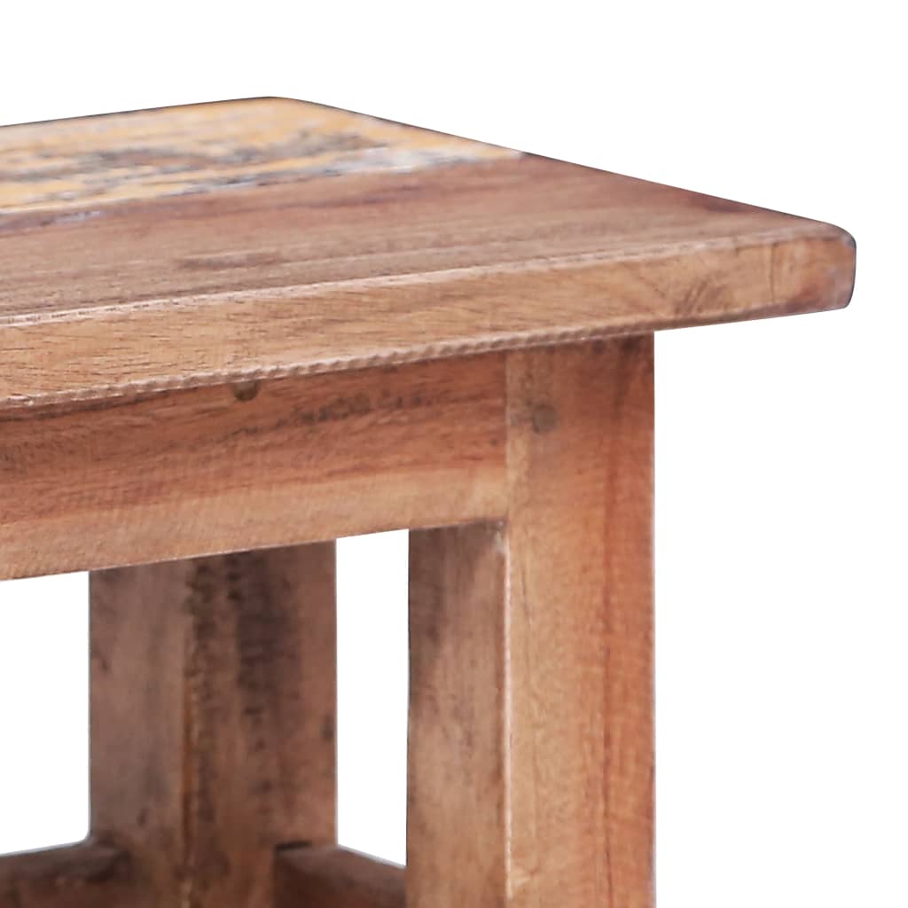 Nesting tables, 2 pcs., solid mahogany wood