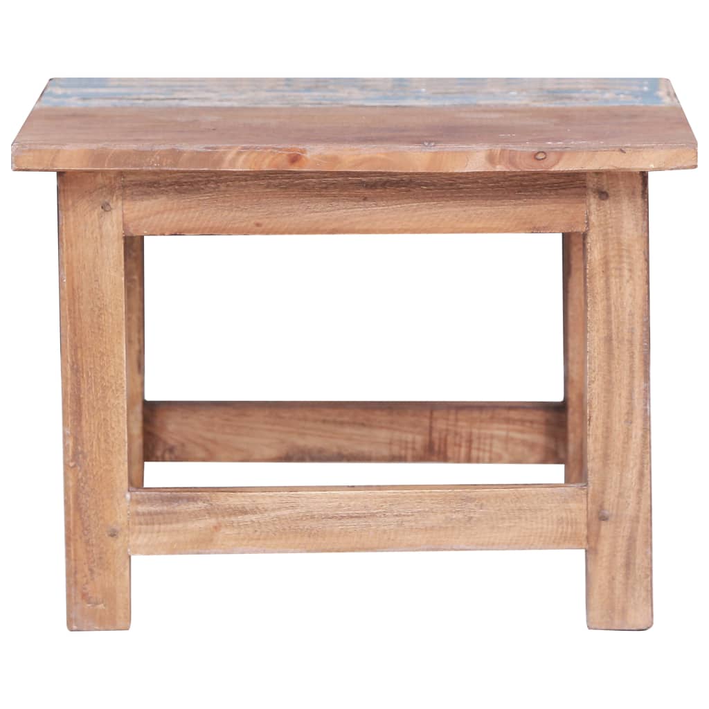 Nesting tables, 2 pcs., solid mahogany wood