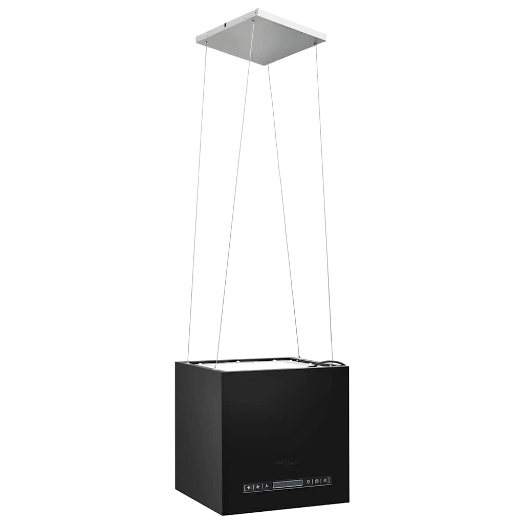 Suspended range hood, powder-coated steel, 37cm
