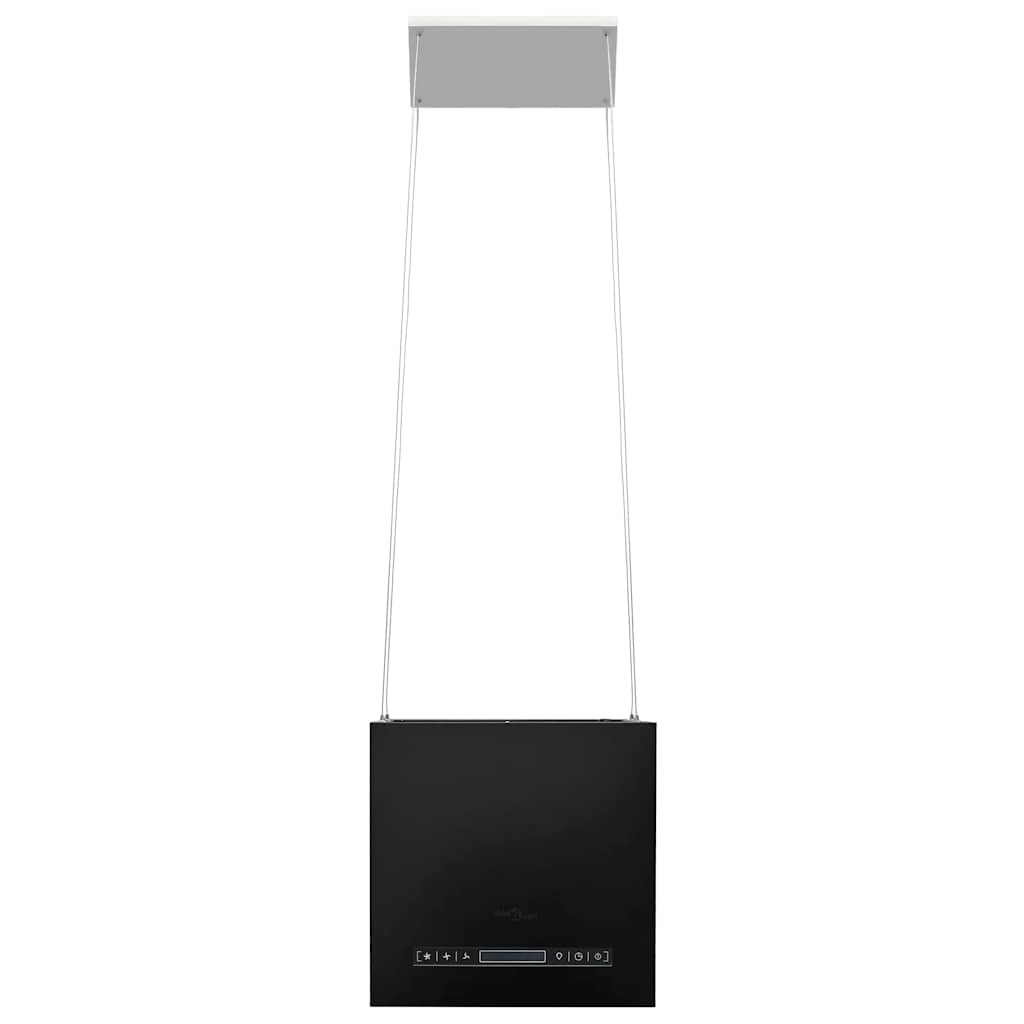 Suspended range hood, powder-coated steel, 37cm