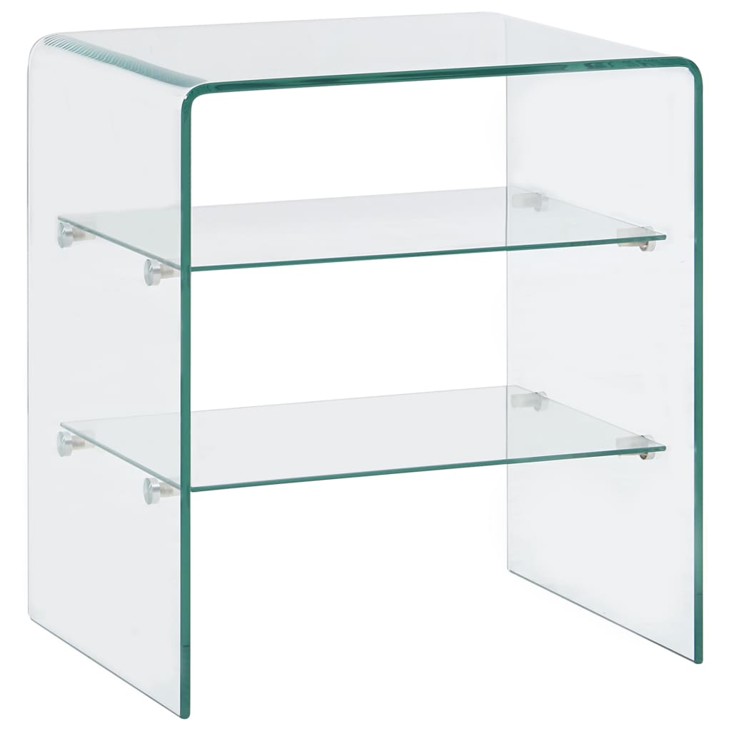 Coffee table, 50x40x56cm, tempered glass