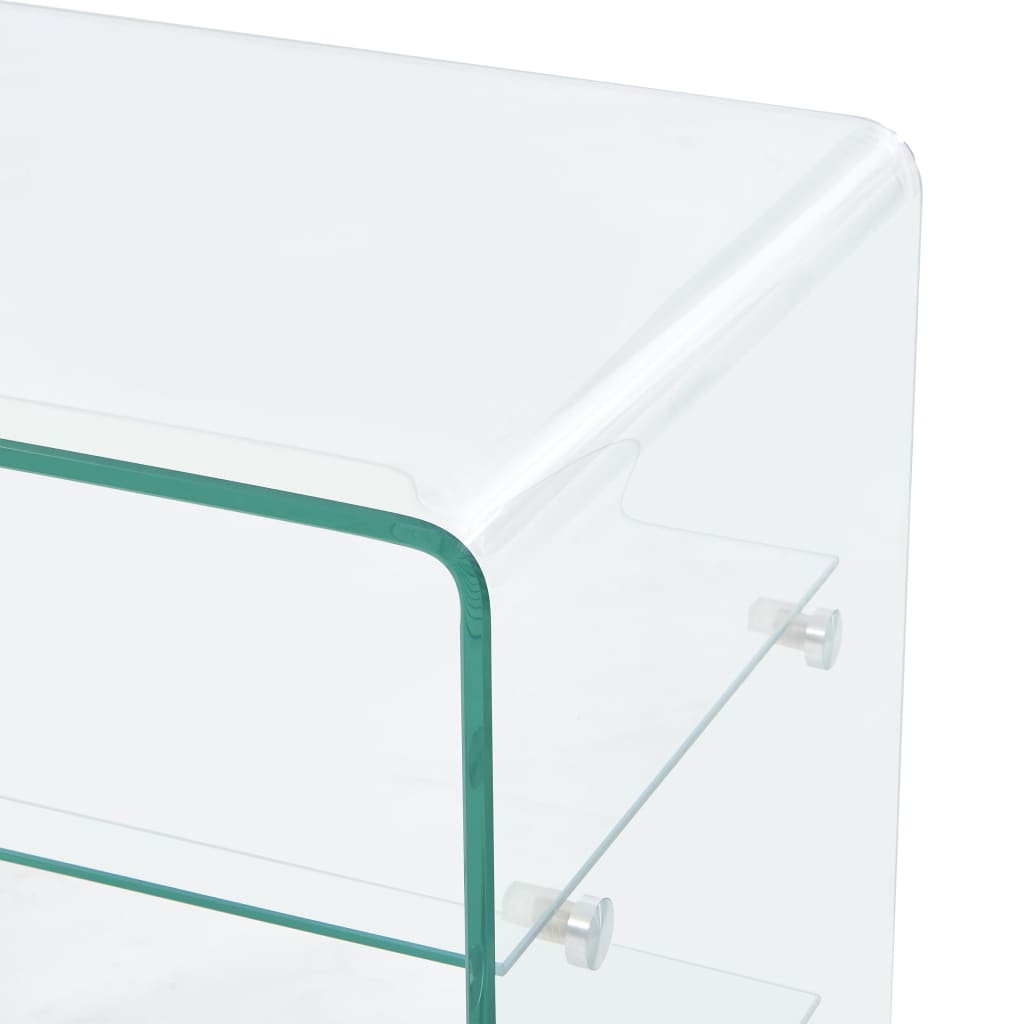 Coffee table, 50x40x56cm, tempered glass