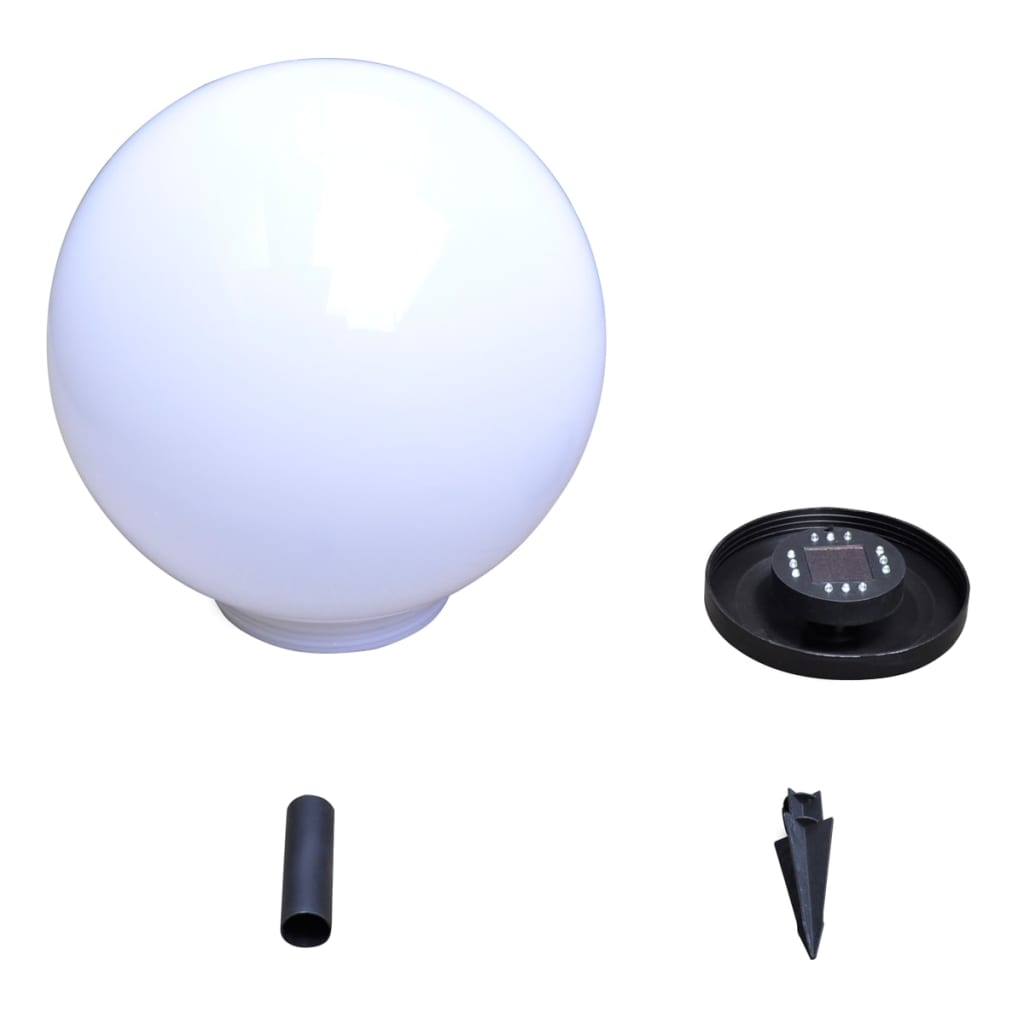 Outdoor LED lights for path, 2pcs, 40cm, with ground spike