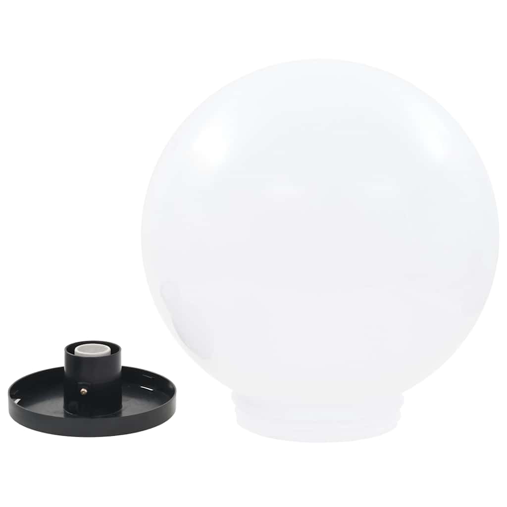 LED lamps, sphere-shaped, 4 pcs., spherical, 40cm, PMMA