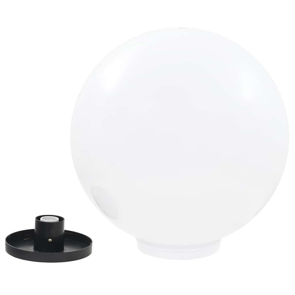 LED lamps, sphere-shaped, 2 pcs., spherical, 50cm, PMMA