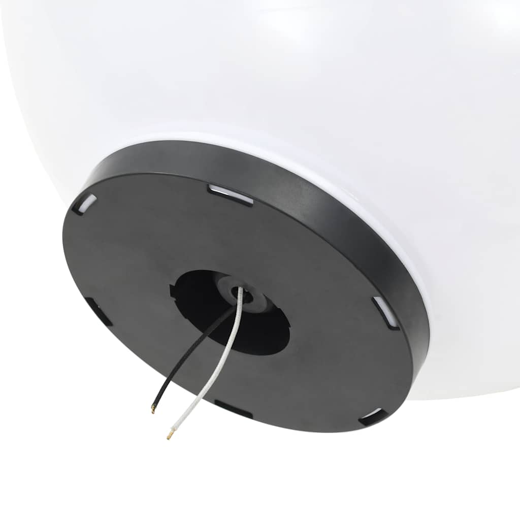 LED lamps, sphere-shaped, 2 pcs., spherical, 50cm, PMMA