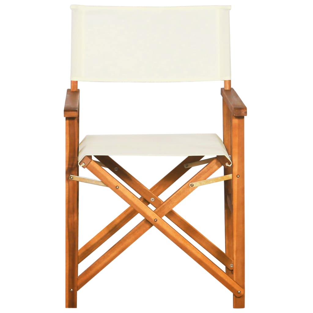 Director's Chairs, 2 pcs., Solid Acacia Wood