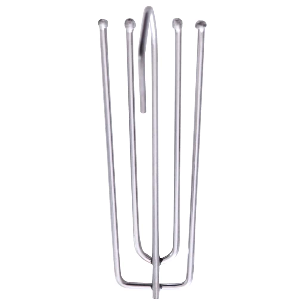 Nakts aizkari ar āķiem, 2 gab., pelēki, 140x245cm