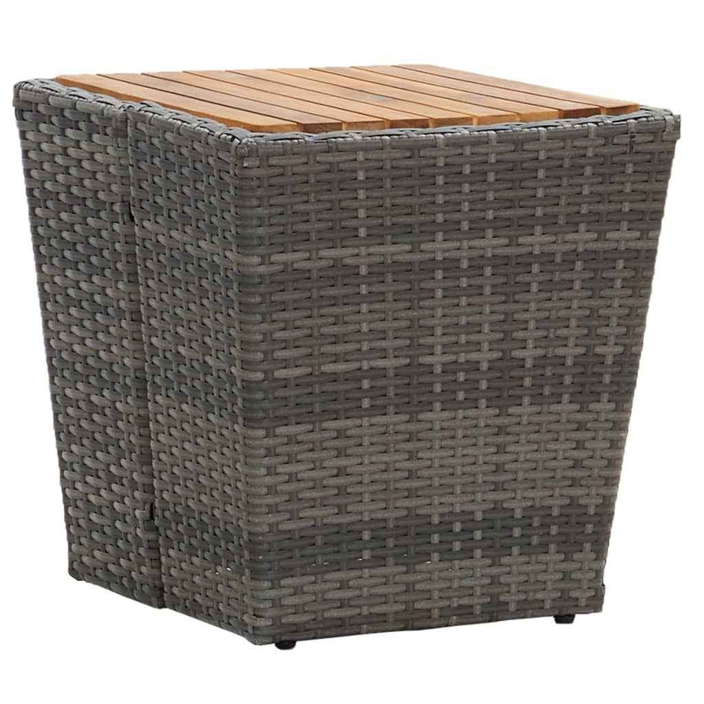 Coffee table, grey, 41.5x41.5x43cm