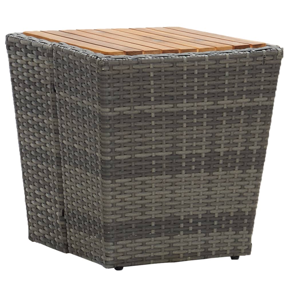 Coffee table, grey, 41.5x41.5x43cm