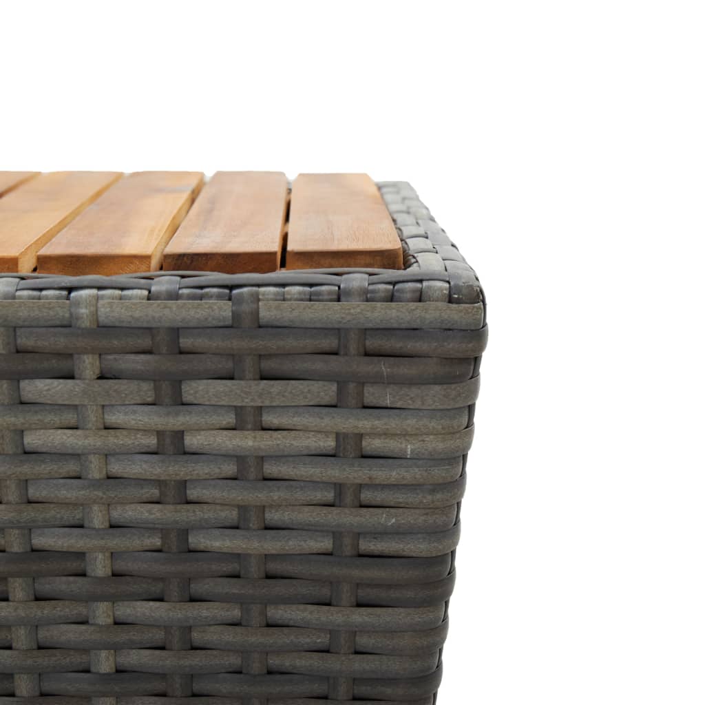 Coffee table, grey, 41.5x41.5x43cm
