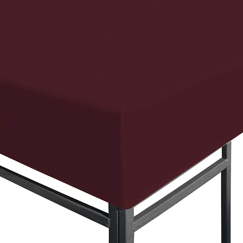 Gazebo canopy replacement, cherry, 3x3m, 310 g/m²