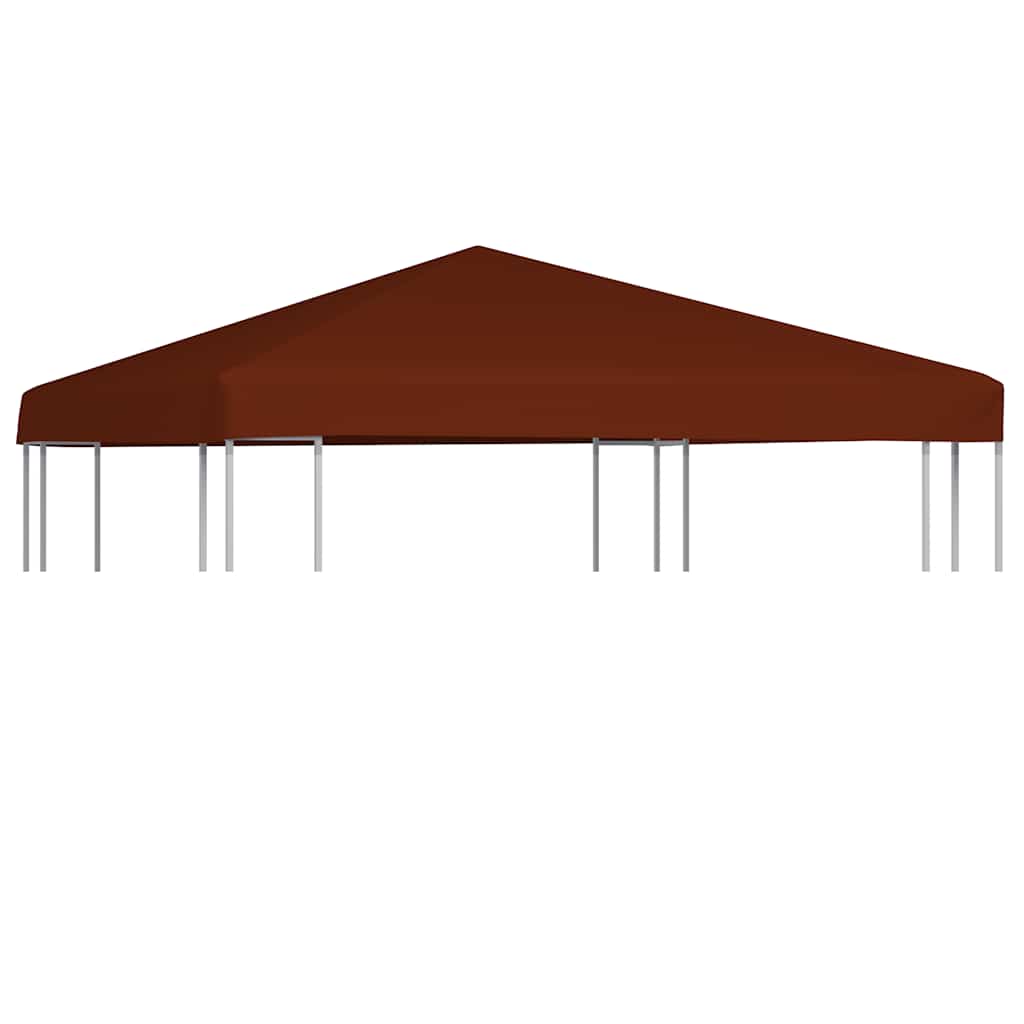 Viršutinis pavėsinės uždangalas, terakota, 3x3m, 310 g/m²