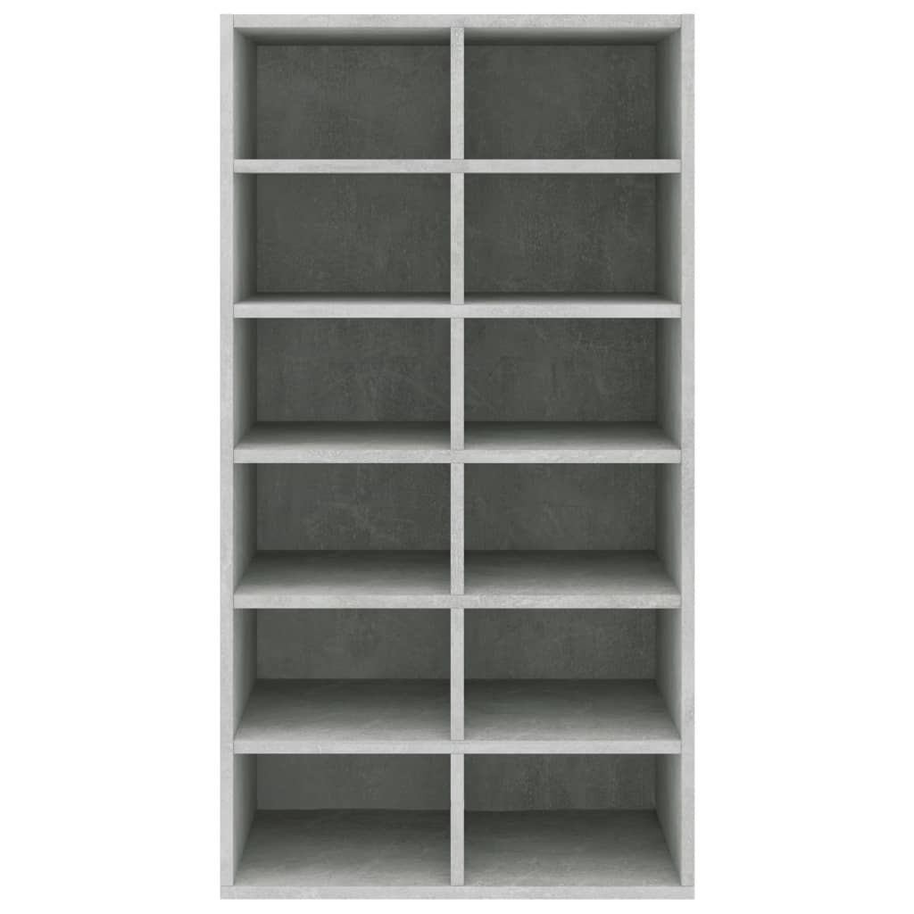 Lentyna batams, betono pilkos spalvos, 54x34x100,5cm, mediena