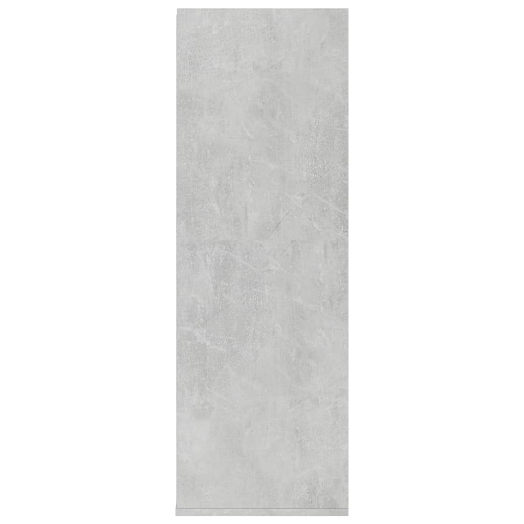 Lentyna batams, betono pilkos spalvos, 54x34x100,5cm, mediena