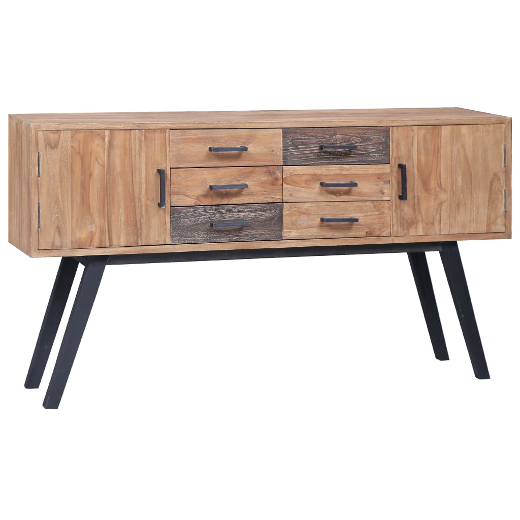 Sideboard, 110x30x75cm, solid teak wood