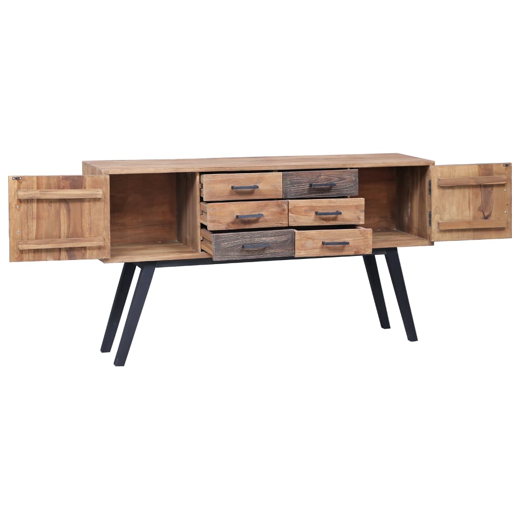 Sideboard, 110x30x75cm, solid teak wood