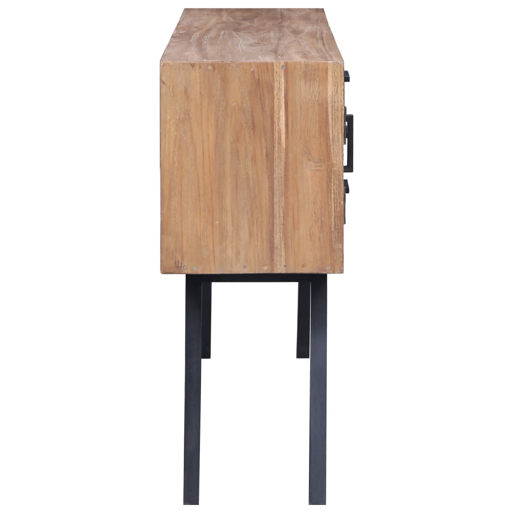 Sideboard, 110x30x75cm, solid teak wood