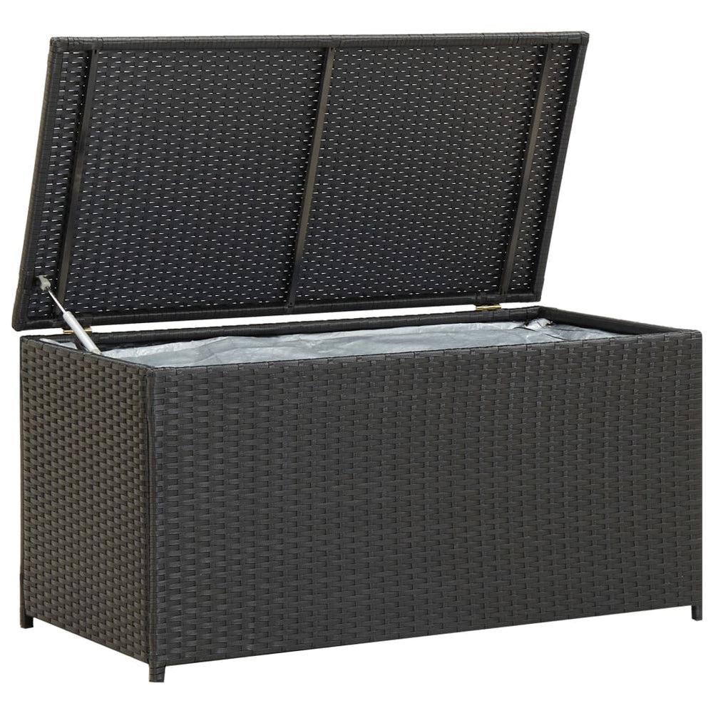 Lauko daiktadėžė MATEO, juoda, 100cm