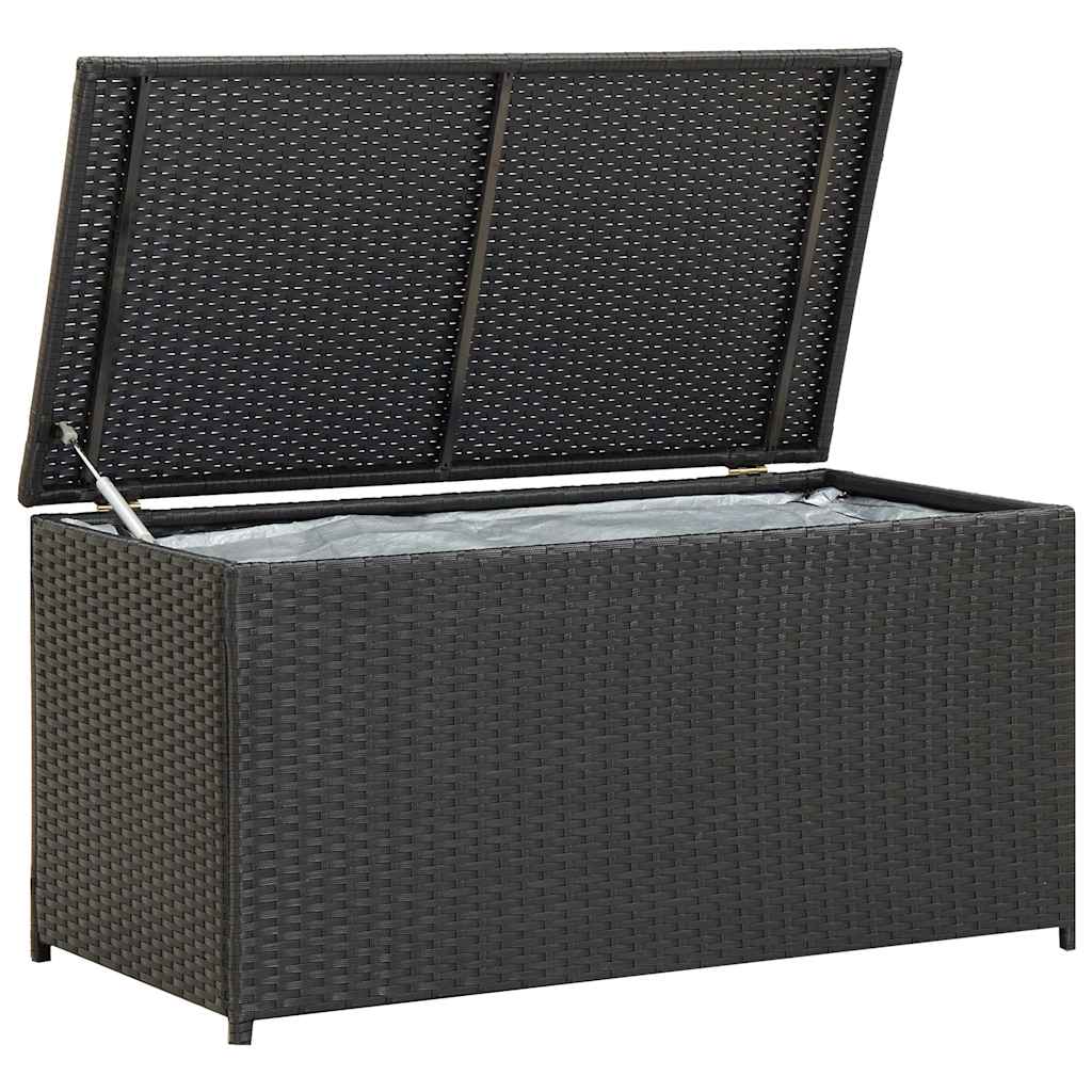 Lauko daiktadėžė MATEO, juoda, 100cm