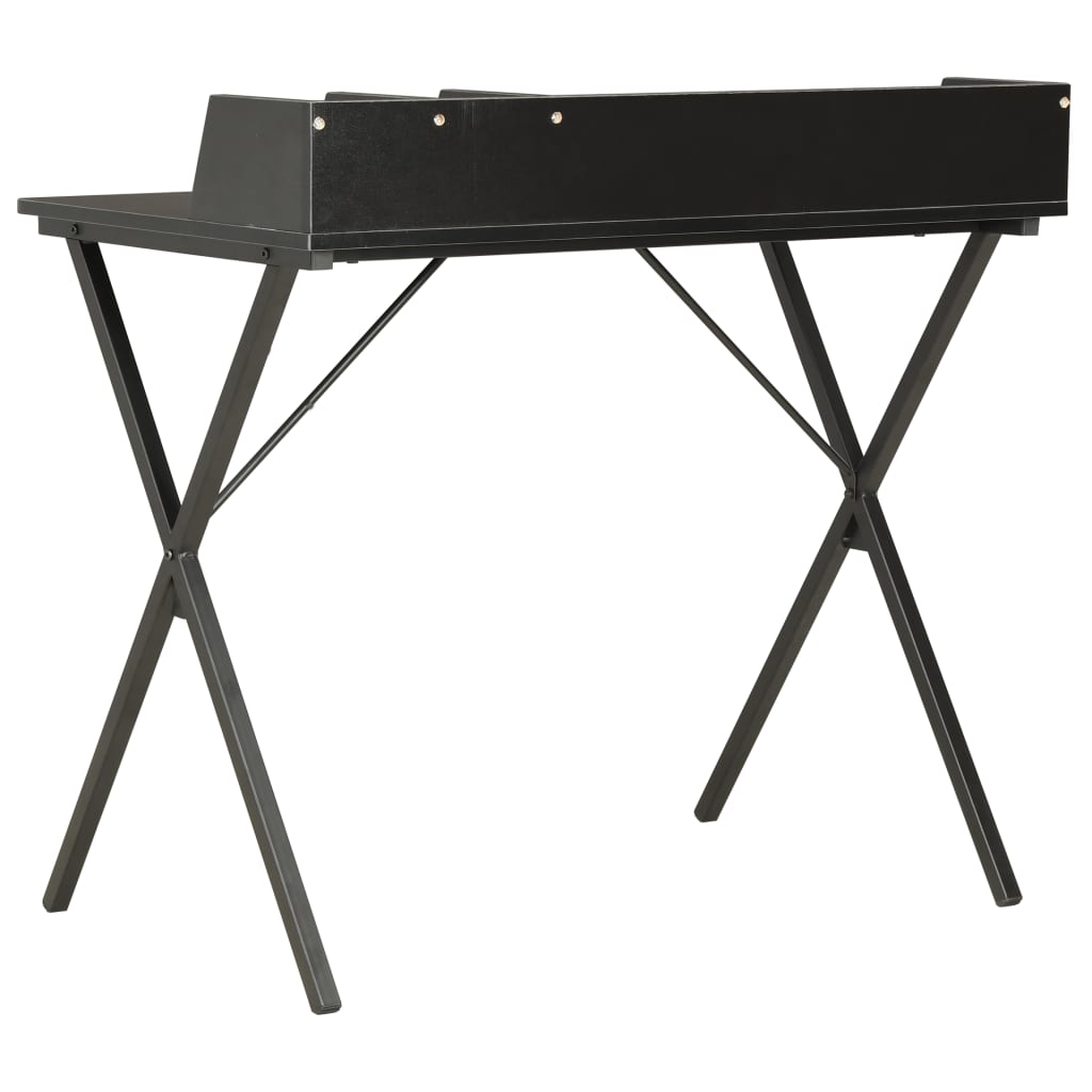 Writing desk, black, 80x50x84cm