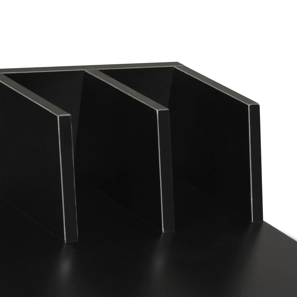 Writing desk, black, 80x50x84cm