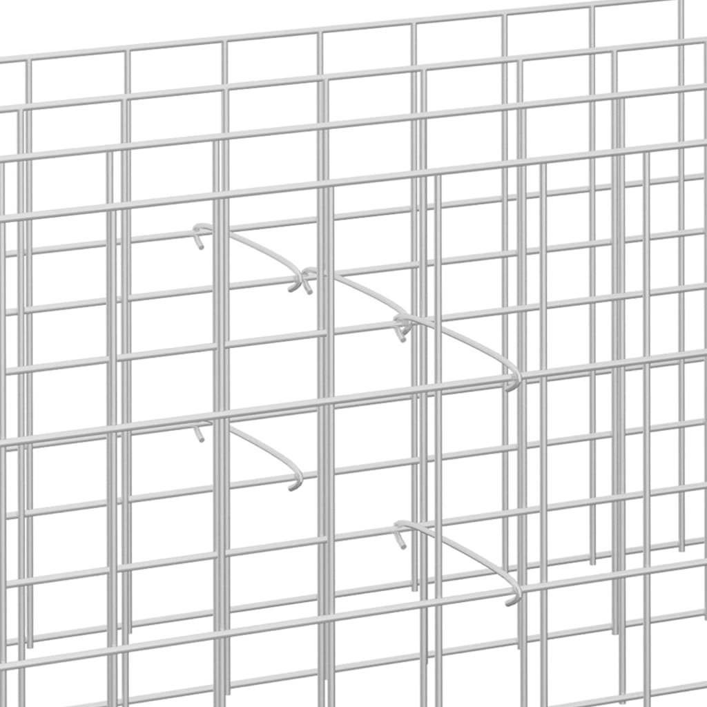 Kabliai gabionams, 100vnt., galvanizuotas plienas, 20cm