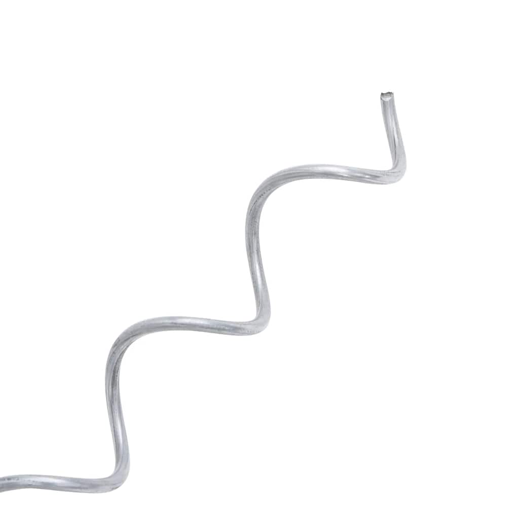 Spirāles gabioniem, 24 gab., cinkots tērauds, 100 cm