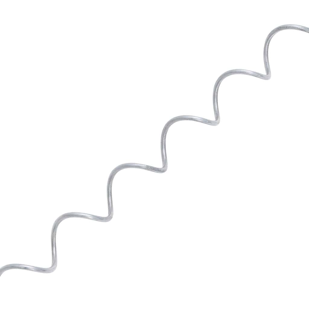 Spirāles gabioniem, 24 gab., cinkots tērauds, 100 cm
