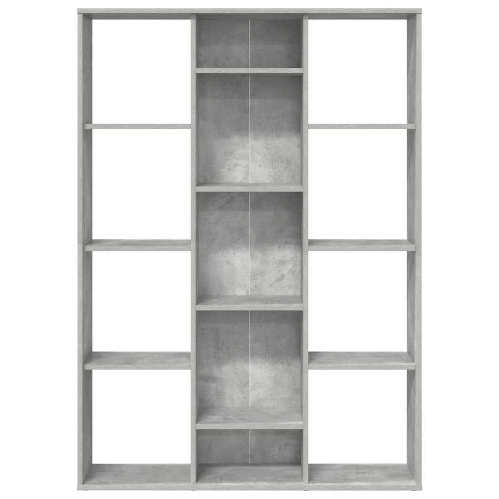 Pertvara/spintelė knygoms, betono, 100x24x140cm, mediena