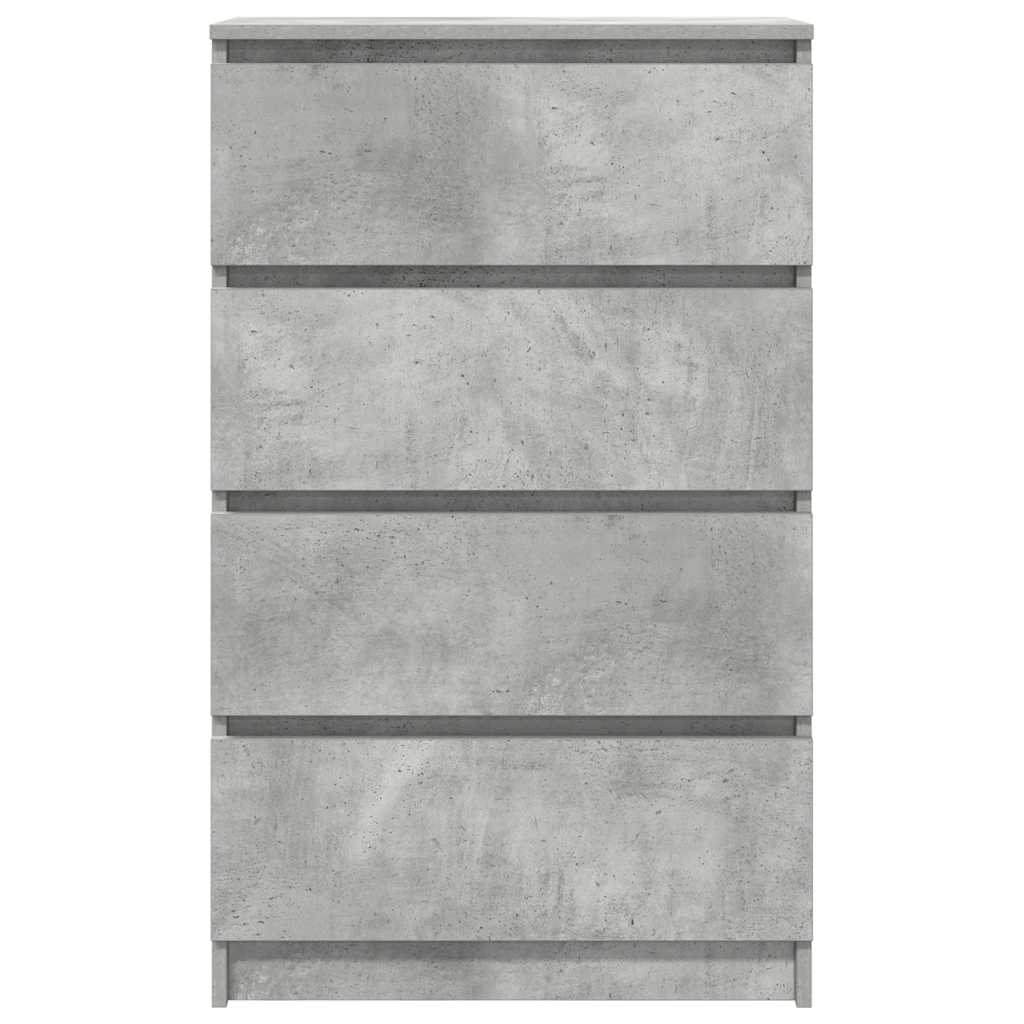 Sideboard, concrete grey, 60x35x98.5 cm, wood