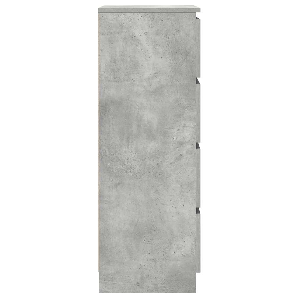 Sideboard, concrete grey, 60x35x98.5 cm, wood
