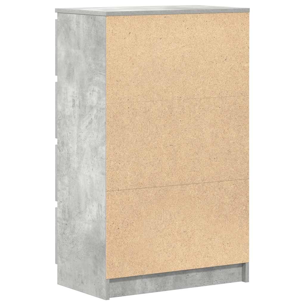 Sideboard, concrete grey, 60x35x98.5 cm, wood