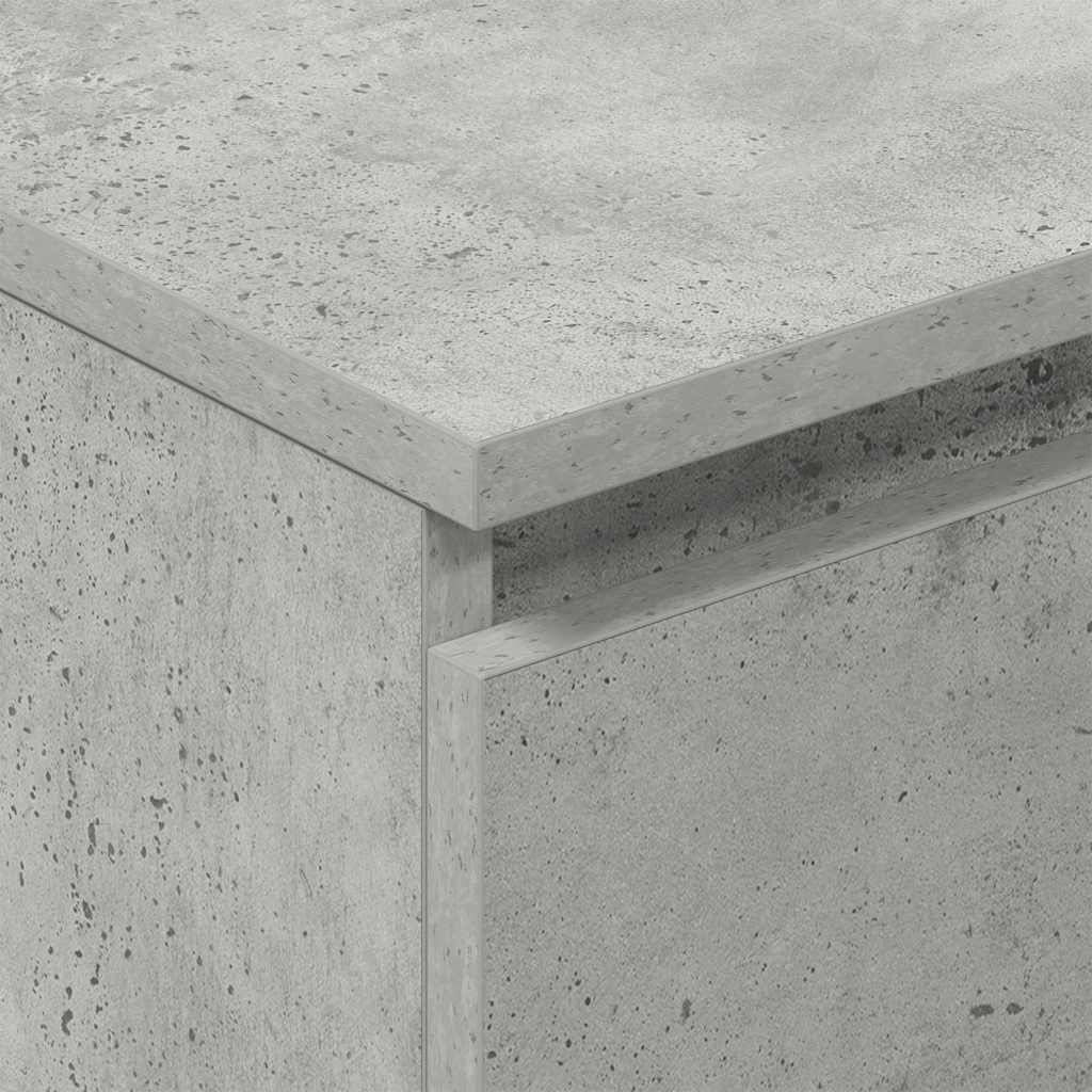 Sideboard, concrete grey, 60x35x98.5 cm, wood