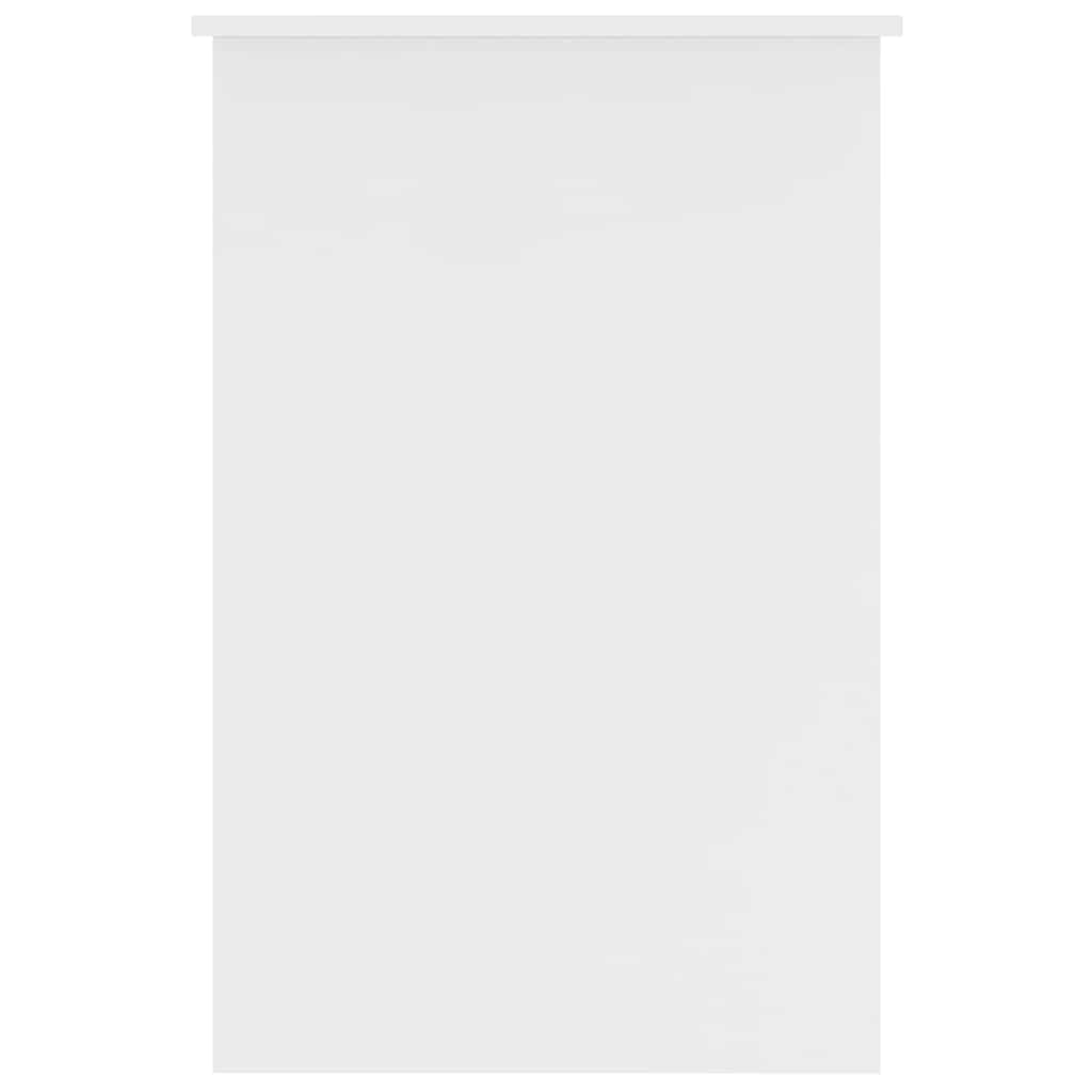 Rašomasis stalas, baltos spalvos, 100x50x76cm, apdirbta mediena