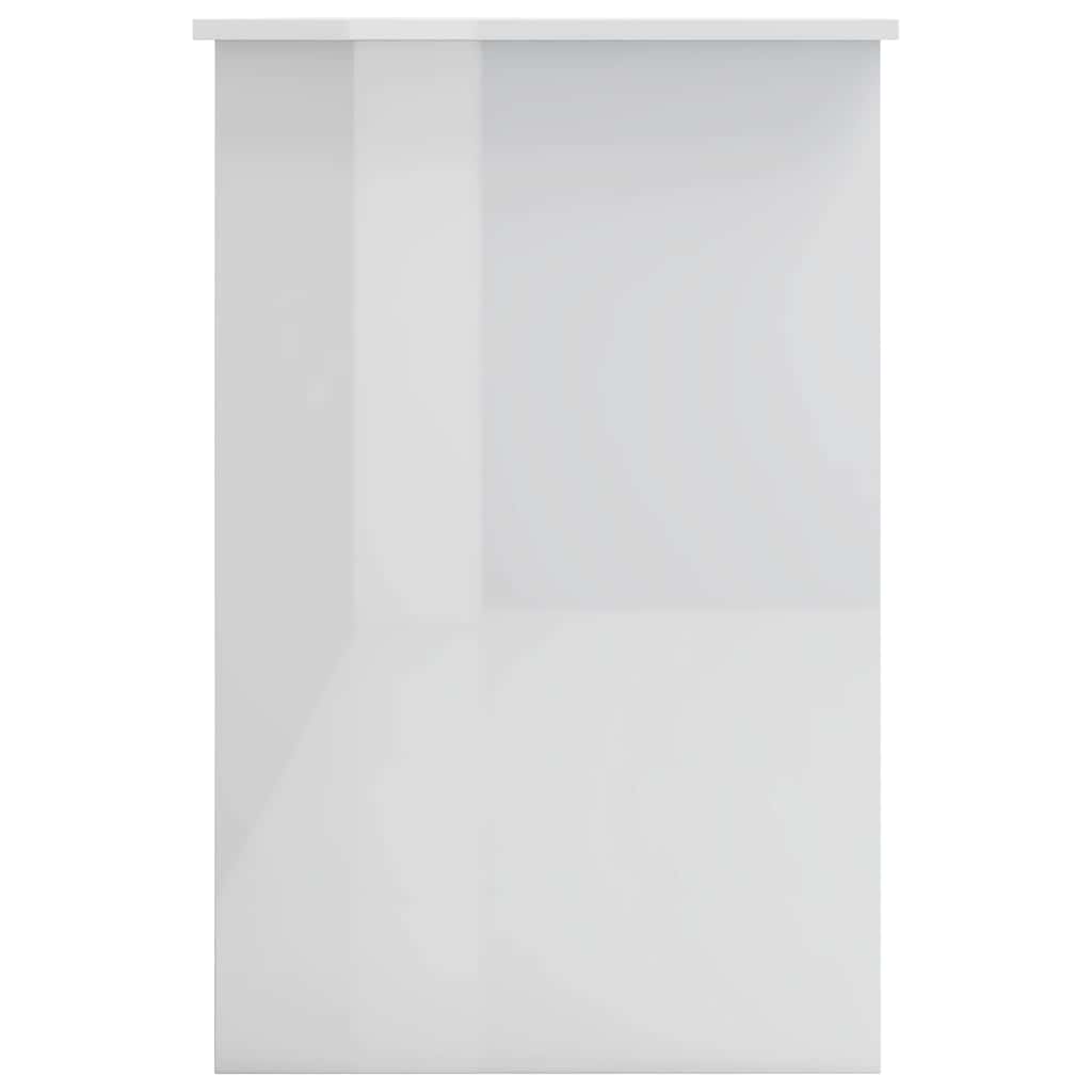 Rašomasis stalas, baltos spalvos, 100x50x76cm, apdirbta mediena