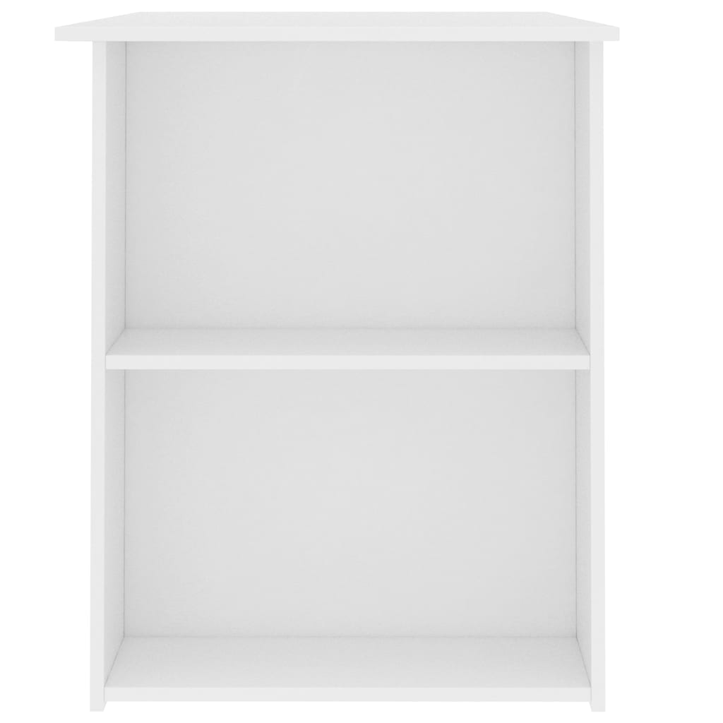Rašomasis stalas, baltos spalvos, 110x60x73cm, MDP