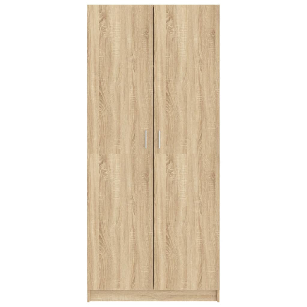 Wardrobe, Sonoma oak, 80x52x180cm, engineered wood