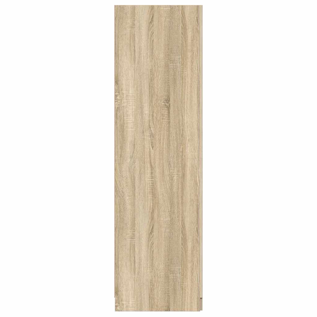 Wardrobe, Sonoma oak, 80x52x180cm, engineered wood