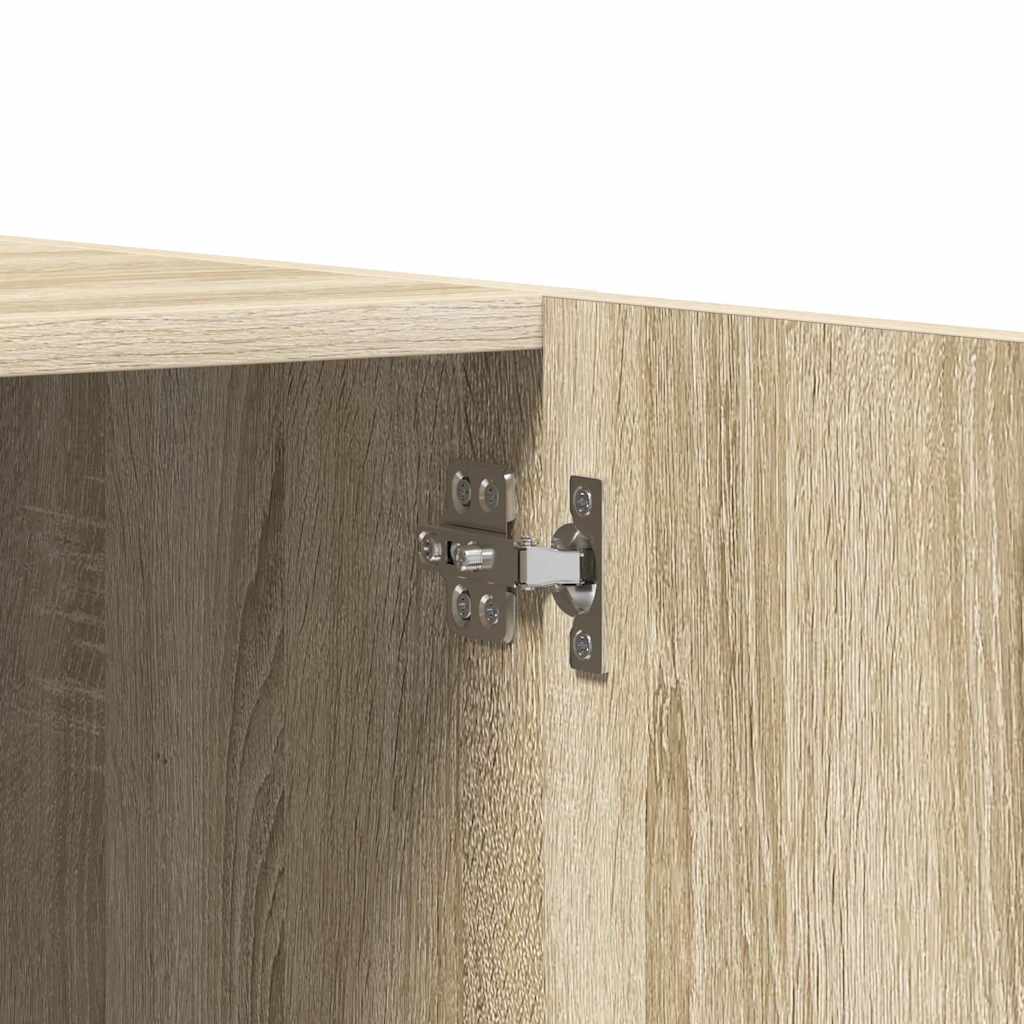 Wardrobe, Sonoma oak, 80x52x180cm, engineered wood