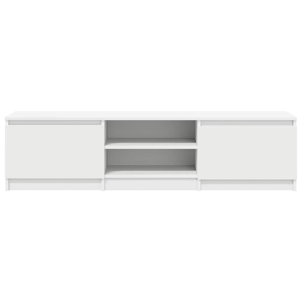 TV cabinet, white, 140x40x35.5cm, engineered wood