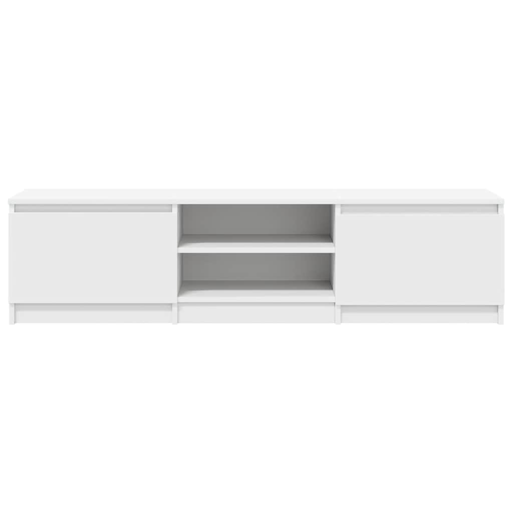 TV cabinet, white, 140x40x35.5cm, engineered wood