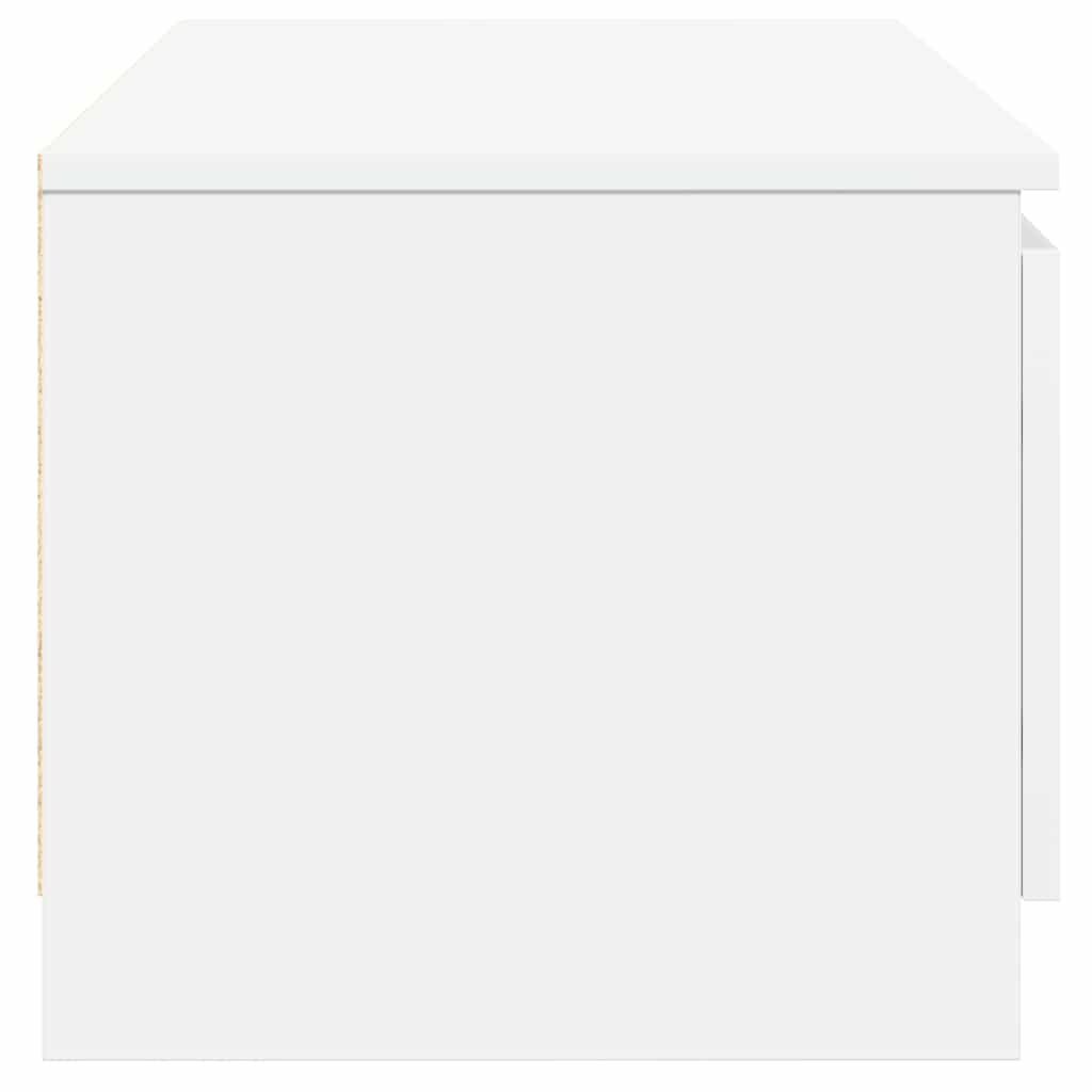 TV cabinet, white, 140x40x35.5cm, engineered wood