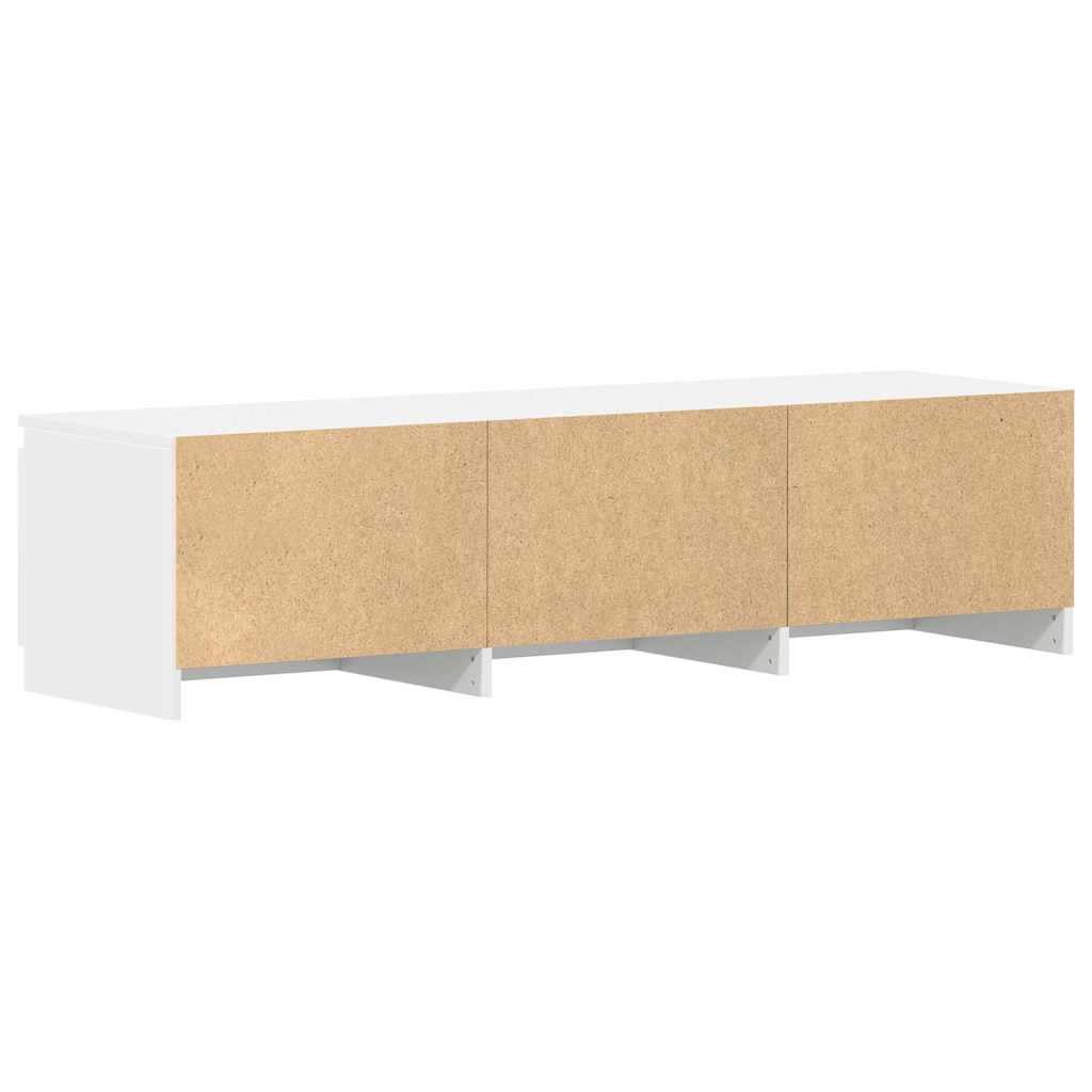 TV cabinet, white, 140x40x35.5cm, engineered wood