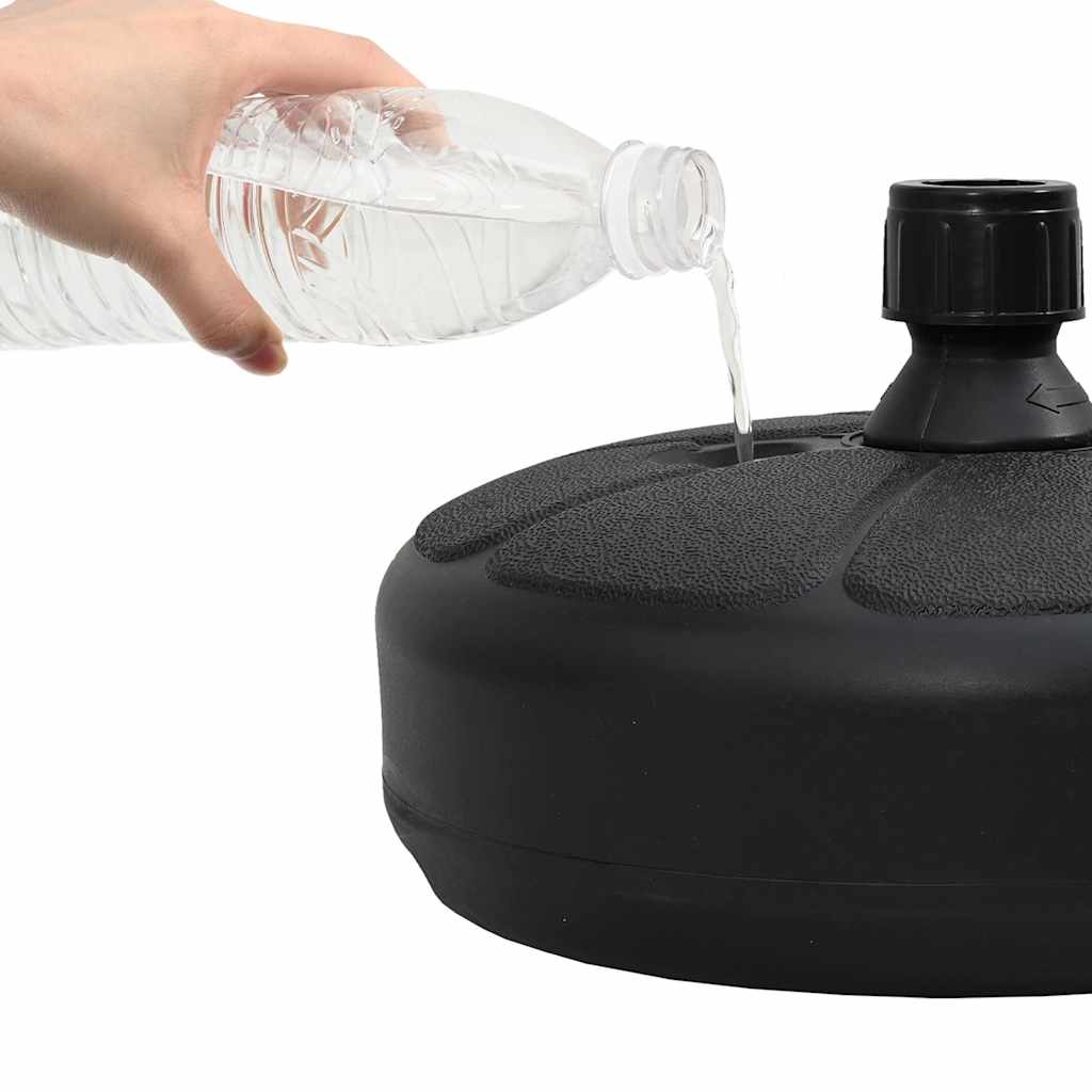 Lietussarga pamatne, melna, pildāma ar smiltīm/ūdeni, 15l