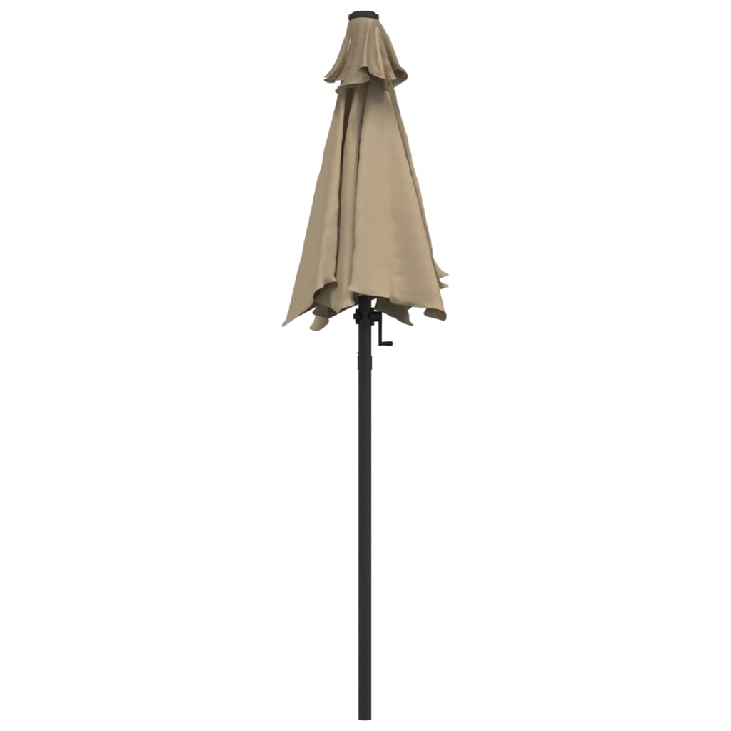 Sodo skėtis BENJAMIN, taupe, 200x224cm